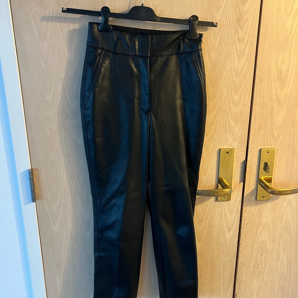 Babaton Black Trousers with Branded Inner Waist Label